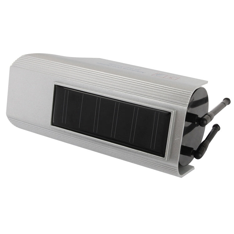 Solar Powered Realistic Looking Dummy Camera with Flashing Red LED Light, 2400 Solar Powered Realistic Looking Dummy Camera with Flashing Red LED Light, 2400